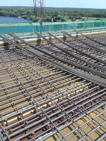 Rebar ready for installation