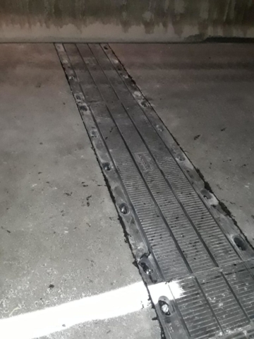 Temporary expansion joint