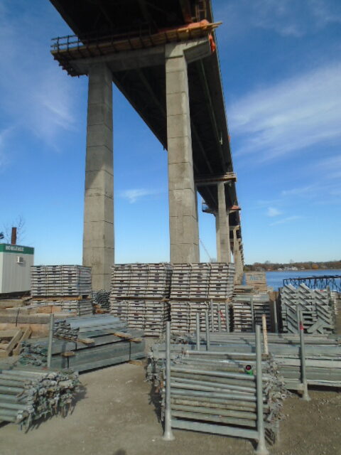 Pier 13 scaffolding removal complete