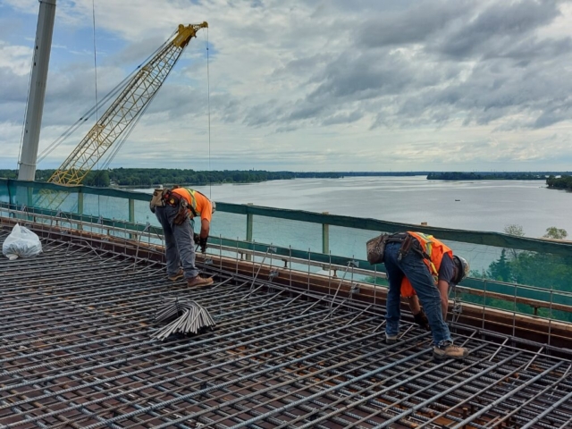 Rebar installation