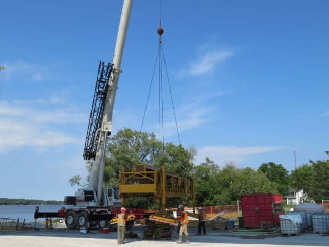 Building the concrete finisher